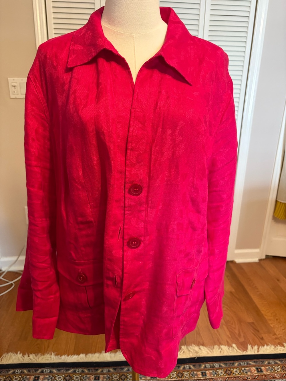 Jones New York Vibrant Fuchsia Women's Top